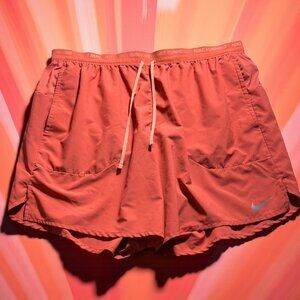 Nike Unlimited 2-in-1 Dri-FIT Running Shorts Muted Orange XL